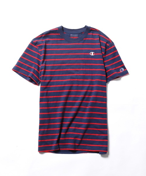 【セール】Champion/チャンピオン CLASSIC SLUB STRIPE TEE Tシャツ（Tシャツ/カットソー）｜Champion（チャンピオン） 5,940円