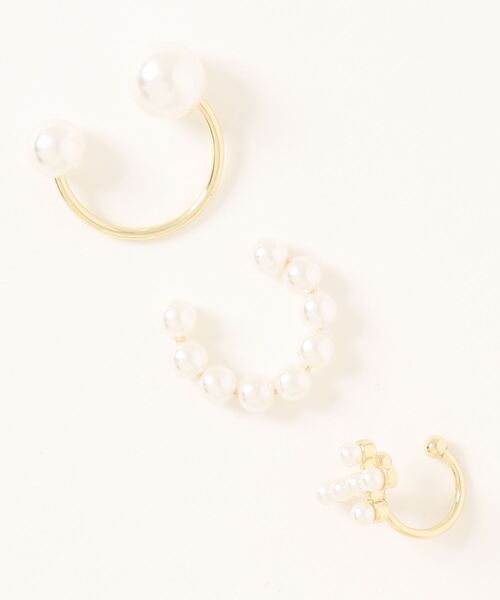 florist（フローリスト）の「人気アシンメトリー3連イヤーカフ/片耳用3点セット（イヤーカフ・レディース・ゴールド系6/ゴールド系1/ゴールド系5/ゴールド系2/ゴールド系4/ゴールド系7/ゴールド系8/シルバー系1/シルバー系2/ゴールド系3/ゴールド系9・FREE）」の22枚目の写真