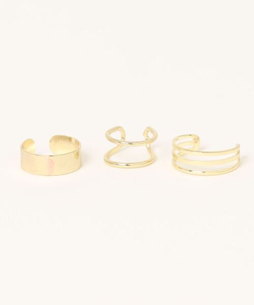 florist（フローリスト）の「人気アシンメトリー3連イヤーカフ/片耳用3点セット（イヤーカフ・レディース・ゴールド系6/ゴールド系1/ゴールド系5/ゴールド系2/ゴールド系4/ゴールド系7/ゴールド系8/シルバー系1/シルバー系2/ゴールド系3/ゴールド系9・FREE）」の15枚目の写真