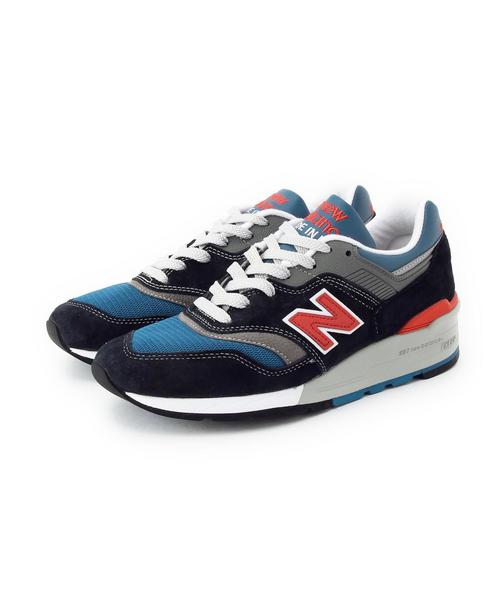 NEW BALANCE（ニューバランス）の「BY new balance M997 USA スニーカー（スニーカー・レディース・ネイビー・25cm/23.5cm/23cm/24cm/24.5cm）」の2枚目の写真