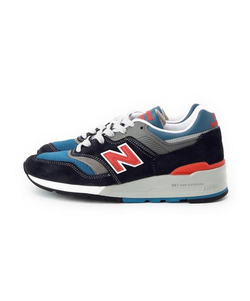NEW BALANCE（ニューバランス）の「BY new balance M997 USA スニーカー（スニーカー・レディース・ネイビー・25cm/23.5cm/23cm/24cm/24.5cm）」の3枚目の写真