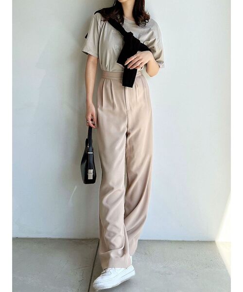 RESEXXY（リゼクシー）の「ストレートカラーパンツ（その他パンツ・レディース・ブルー/グリーン/ベージュ/オレンジ・FREE）」の2枚目の写真