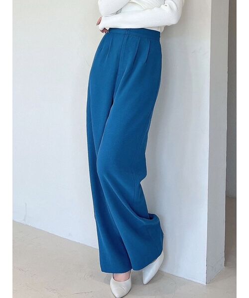 RESEXXY（リゼクシー）の「ストレートカラーパンツ（その他パンツ・レディース・ブルー/グリーン/ベージュ/オレンジ・FREE）」の4枚目の写真