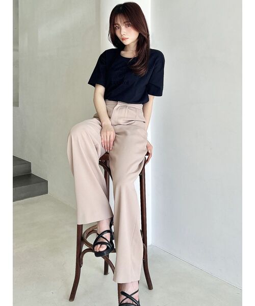 RESEXXY（リゼクシー）の「ストレートカラーパンツ（その他パンツ・レディース・ブルー/グリーン/ベージュ/オレンジ・FREE）」の5枚目の写真