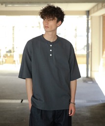 GOOD WEAR　ヘンリーネック S/S SUPER BIG TEE 2w7-13243　USAコットン