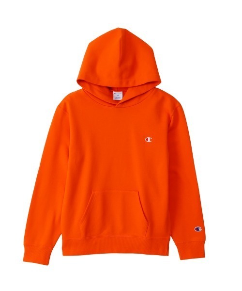 Champion（チャンピオン）の「Champion/チャンピオン　HOODED SWEATSHIRT（パーカー・キッズ・ブラック/ダークグリーン/グレー/オートミール/ネイビー/バーガンディー/ゴールド/ブルー/オレンジ/ダークパープル・160/120/140/130/150）」の9枚目の写真