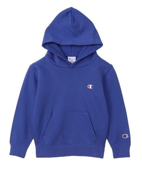 Champion（チャンピオン）の「Champion/チャンピオン　HOODED SWEATSHIRT（パーカー・キッズ・ブラック/ダークグリーン/グレー/オートミール/ネイビー/バーガンディー/ゴールド/ブルー/オレンジ/ダークパープル・160/120/140/130/150）」の6枚目の写真