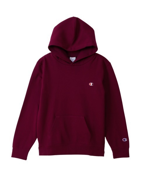 Champion（チャンピオン）の「Champion/チャンピオン　HOODED SWEATSHIRT（パーカー・キッズ・ブラック/ダークグリーン/グレー/オートミール/ネイビー/バーガンディー/ゴールド/ブルー/オレンジ/ダークパープル・160/120/140/130/150）」の7枚目の写真