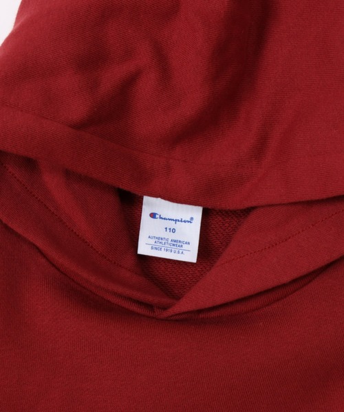 Champion（チャンピオン）の「Champion/チャンピオン　HOODED SWEATSHIRT（パーカー・キッズ・ブラック/ダークグリーン/グレー/オートミール/ネイビー/バーガンディー/ゴールド/ブルー/オレンジ/ダークパープル・160/120/140/130/150）」の21枚目の写真