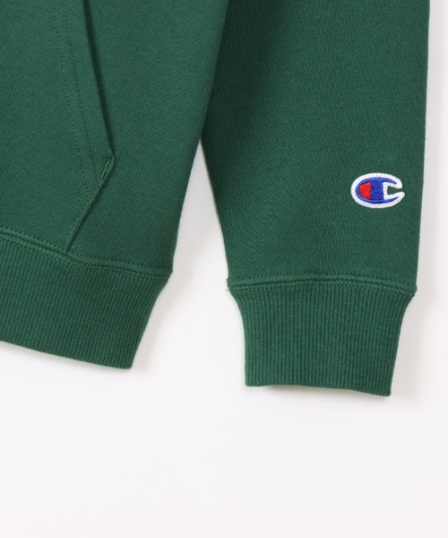 Champion（チャンピオン）の「Champion/チャンピオン　HOODED SWEATSHIRT（パーカー・キッズ・ブラック/ダークグリーン/グレー/オートミール/ネイビー/バーガンディー/ゴールド/ブルー/オレンジ/ダークパープル・160/120/140/130/150）」の13枚目の写真