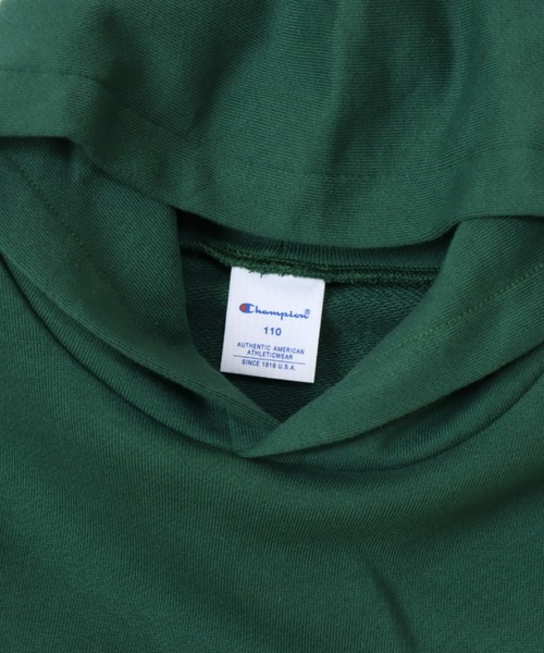 Champion（チャンピオン）の「Champion/チャンピオン　HOODED SWEATSHIRT（パーカー・キッズ・ブラック/ダークグリーン/グレー/オートミール/ネイビー/バーガンディー/ゴールド/ブルー/オレンジ/ダークパープル・160/120/140/130/150）」の15枚目の写真
