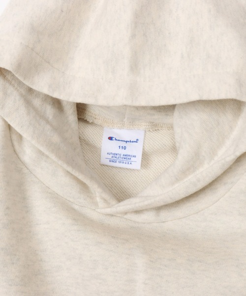 Champion（チャンピオン）の「Champion/チャンピオン　HOODED SWEATSHIRT（パーカー・キッズ・ブラック/ダークグリーン/グレー/オートミール/ネイビー/バーガンディー/ゴールド/ブルー/オレンジ/ダークパープル・160/120/140/130/150）」の12枚目の写真