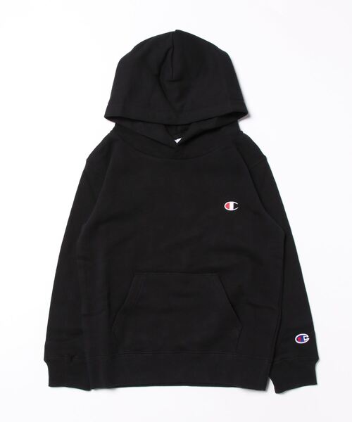 Champion（チャンピオン）の「Champion/チャンピオン　HOODED SWEATSHIRT（パーカー・キッズ・ブラック/ダークグリーン/グレー/オートミール/ネイビー/バーガンディー/ゴールド/ブルー/オレンジ/ダークパープル・160/120/140/130/150）」の22枚目の写真
