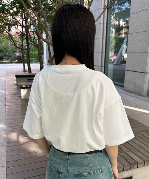 kutir（クティール）の「アソートプリントTシャツ（Tシャツ/カットソー・レディース・ホワイト/ホワイト系その他/オートミール/グレー系その他/ブルー/チャコールグレー・FREE）」の14枚目の写真