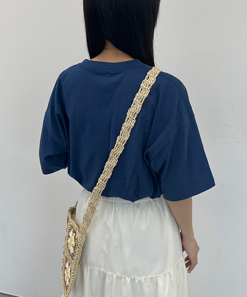 kutir（クティール）の「アソートプリントTシャツ（Tシャツ/カットソー・レディース・ホワイト/ホワイト系その他/オートミール/グレー系その他/ブルー/チャコールグレー・FREE）」の22枚目の写真