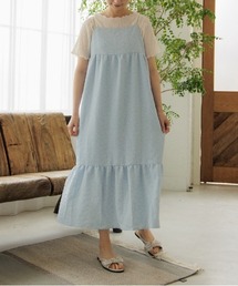 flower | クラウドフラワーキャミワンピース(ワンピース)