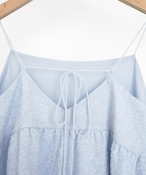 flower（フラワー）の「クラウドフラワーキャミワンピース（ワンピース・レディース・ブルー/ブラック・FREE）」の22枚目の写真