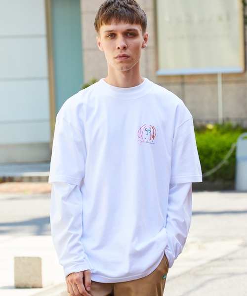 ＋81BRANCA（ハチイチブランカ）の「▲+81BRANCA/ハチイチブランカ John Lennon portrait&sign big tee Tシャツ グラフィックＴシャツ（Tシャツ/カットソー・レディース・ホワイト/ブラック・FREE）」の22枚目の写真