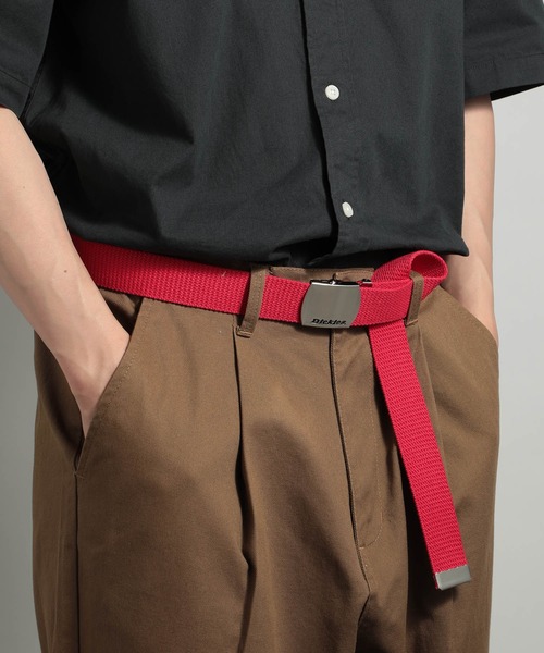 Dickies(ディッキーズ)の「【Dickies】DS0741I ナイロンガチャベルト(ベルト・メンズ・イエロー/ベージュ/レッド/ホワイト/カーキ/ブラック/ネイビー・FREE)」の7枚目の写真