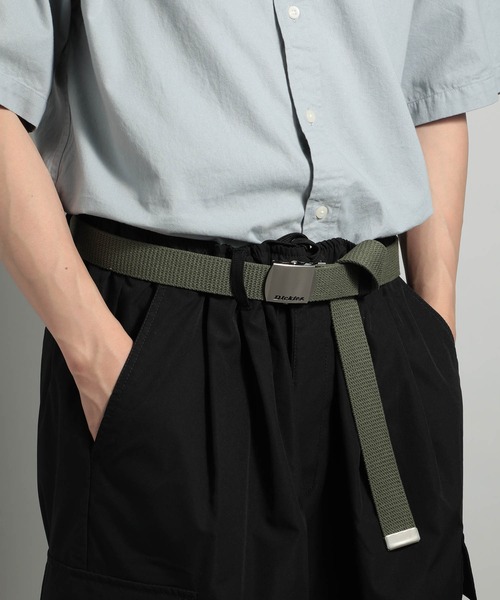 Dickies(ディッキーズ)の「【Dickies】DS0741I ナイロンガチャベルト(ベルト・メンズ・イエロー/ベージュ/レッド/ホワイト/カーキ/ブラック/ネイビー・FREE)」の4枚目の写真