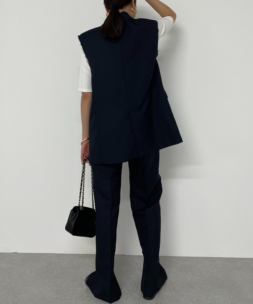 新品 LOUNGEDRESS TRリネンジレジャケット ラウンジドレス LOUNGEDRESS（ラウンジドレス）の「TRリネンジレジャケット