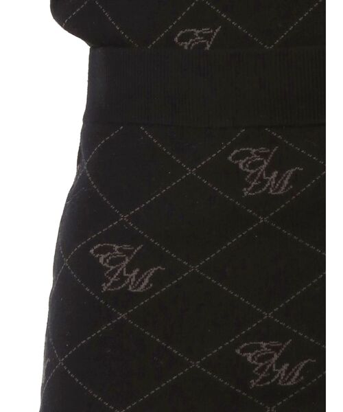 EATME(イートミー)の「EMロゴニットスカート(セットアップ可能)(スカート・レディース・ブラック/ベージュ/グレー・FREE)」の7枚目の写真