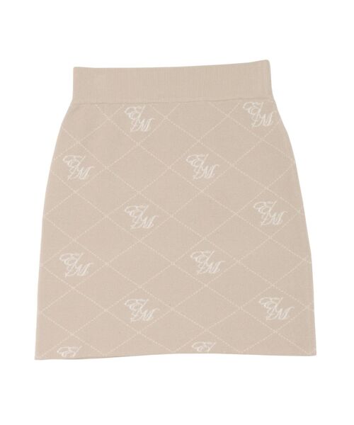 EATME(イートミー)の「EMロゴニットスカート(セットアップ可能)(スカート・レディース・ブラック/ベージュ/グレー・FREE)」の18枚目の写真