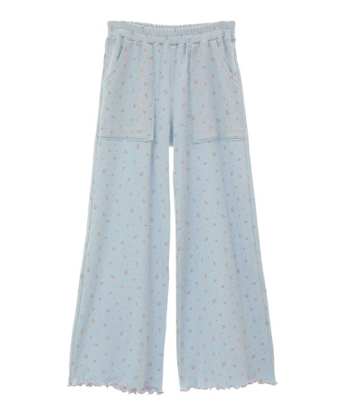 Candy Stripper（キャンディストリッパー）の「TINY FLOWERS WAFFLE パンツ（その他パンツ・レディース・ヘザーグレー/ライトブルー/ブラック・2）」の14枚目の写真