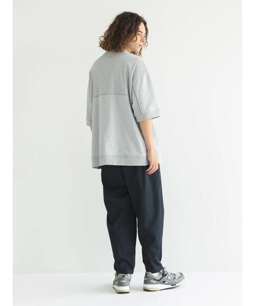 CRAFT STANDARD BOUTIQUE(クラフトスタンダードブティック)の「リサイクル切り替えH/S TEE-A(Tシャツ/カットソー・メンズ・ブラック/オフホワイト/杢グレー・M/L/XL)」の20枚目の写真