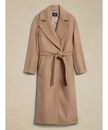 (専用）BANANA REPUBLIC ブラック　カシミア、ウールコート 専用）BANANA REPUBLIC ブラック カシミア、ウールコート BANANA