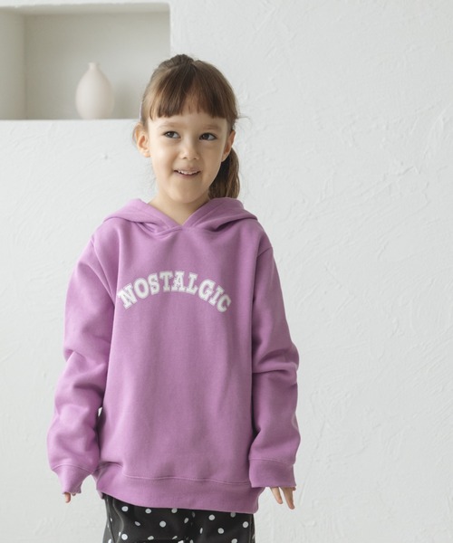 pairmanon（ペアマノン）の「フード付き プリント プルパーカー（パーカー・キッズ・ライトパープル/グリーン系その他2/ピンク/パープル/ブラック/モカ/ライトグリーン/ブルー系その他/ブラウン系その他2/ブルー/ダークブルー・110/120/100/150/90/130/140）」の10枚目の写真