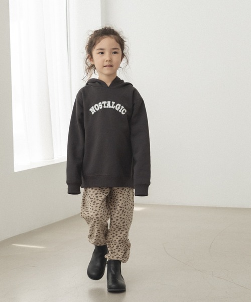 pairmanon（ペアマノン）の「フード付き プリント プルパーカー（パーカー・キッズ・ライトパープル/グリーン系その他2/ピンク/パープル/ブラック/モカ/ライトグリーン/ブルー系その他/ブラウン系その他2/ブルー/ダークブルー・110/120/100/150/90/130/140）」の13枚目の写真