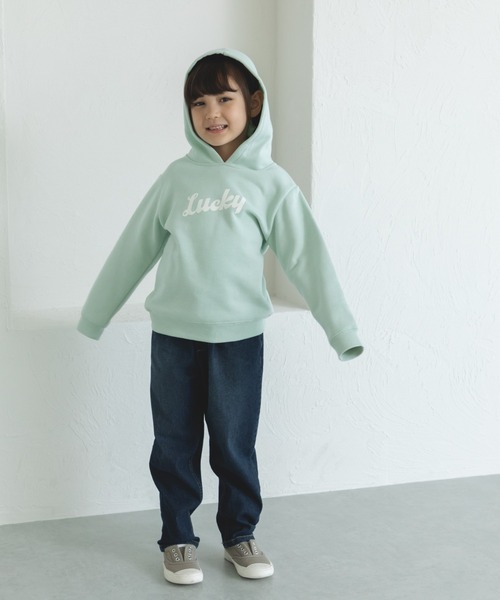 pairmanon（ペアマノン）の「フード付き プリント プルパーカー（パーカー・キッズ・ライトパープル/グリーン系その他2/ピンク/パープル/ブラック/モカ/ライトグリーン/ブルー系その他/ブラウン系その他2/ブルー/ダークブルー・110/120/100/150/90/130/140）」の19枚目の写真