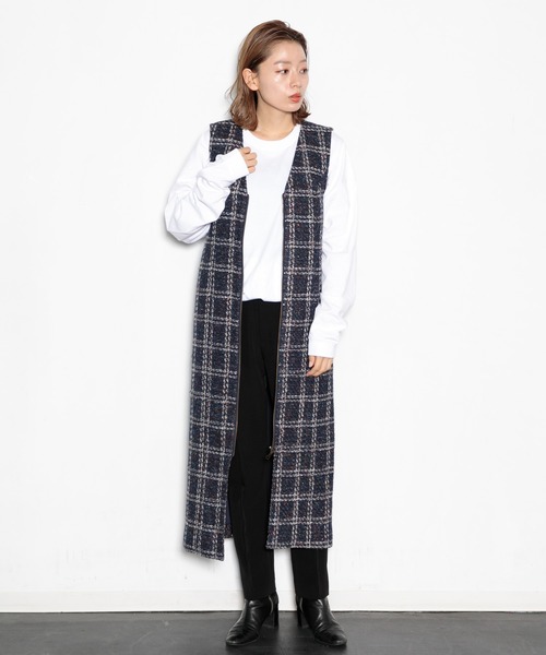 AMERICAN RAG CIE(アメリカンラグシー)の「スリックアジャスター付テーパードパンツ(スラックス・レディース・カーキ/ブラック・38/36)」の14枚目の写真