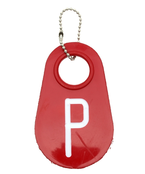 BEAMS BOY（ビームスボーイ）の「NASCO / Flex Tag（キーホルダー・レディース・ブラック/レッド/ブルー・ONE SIZE）」の3枚目の写真