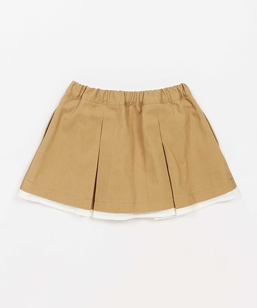 petit main（プティマイン）の「【リンク】プリーツスカパン(キッズ)（スカート・キッズ・ブラウン/ブラック/グレー/ベージュ・130cm/90cm/100cm/80ｃｍ/110cm/120cm）」の13枚目の写真