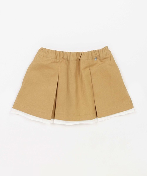 petit main（プティマイン）の「【リンク】プリーツスカパン(キッズ)（スカート・キッズ・ブラウン/ブラック/グレー/ベージュ・130cm/90cm/100cm/80ｃｍ/110cm/120cm）」の12枚目の写真