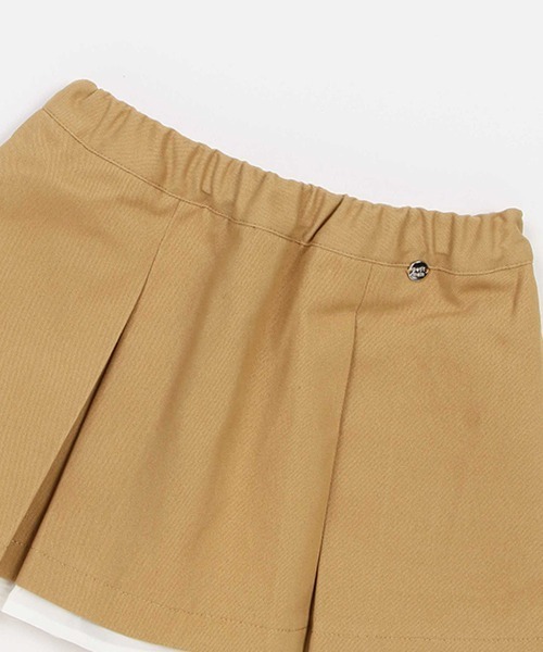 petit main（プティマイン）の「【リンク】プリーツスカパン(キッズ)（スカート・キッズ・ブラウン/ブラック/グレー/ベージュ・130cm/90cm/100cm/80ｃｍ/110cm/120cm）」の14枚目の写真