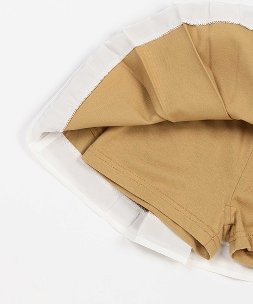 petit main（プティマイン）の「【リンク】プリーツスカパン(キッズ)（スカート・キッズ・ブラウン/ブラック/グレー/ベージュ・130cm/90cm/100cm/80ｃｍ/110cm/120cm）」の18枚目の写真