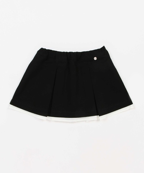 petit main（プティマイン）の「【リンク】プリーツスカパン(キッズ)（スカート・キッズ・ブラウン/ブラック/グレー/ベージュ・130cm/90cm/100cm/80ｃｍ/110cm/120cm）」の10枚目の写真