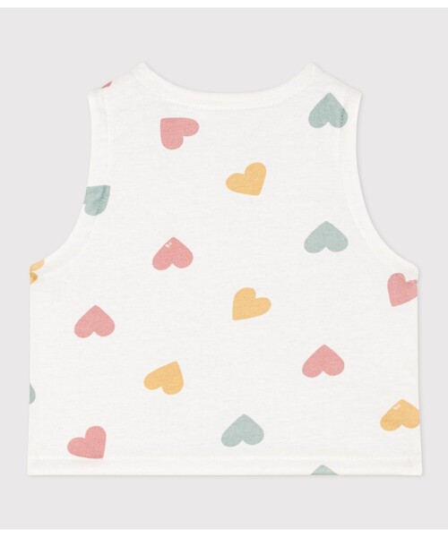 PETIT BATEAU（プチバトー）の「プリントベスト（ベスト・キッズ・ホワイト系その他・12MONTH/18MONTH/6MONTH）」の6枚目の写真