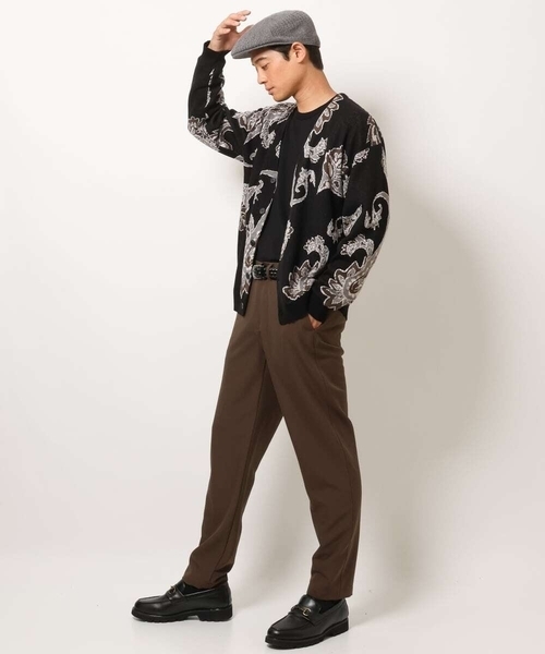 a.v.v（アーヴェヴェ）の「サーモハンチング（ハンチング/ベレー帽・メンズ・ブラック/グレー・46）」の10枚目の写真