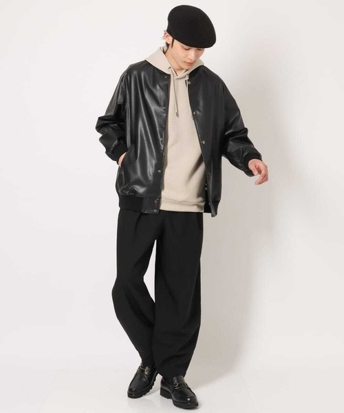 a.v.v（アーヴェヴェ）の「サーモハンチング（ハンチング/ベレー帽・メンズ・ブラック/グレー・46）」の14枚目の写真