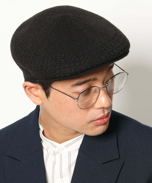 a.v.v（アーヴェヴェ）の「サーモハンチング（ハンチング/ベレー帽・メンズ・ブラック/グレー・46）」の22枚目の写真