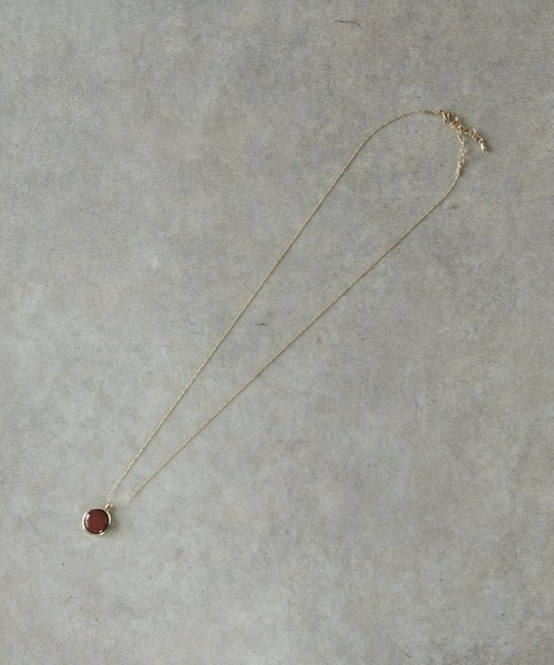 un dix cors（アンディコール）の「クリアボールネックレス（ネックレス・レディース・レッド/ホワイト・FREE）」の6枚目の写真