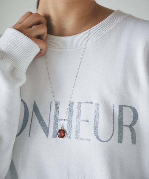 un dix cors（アンディコール）の「クリアボールネックレス（ネックレス・レディース・レッド/ホワイト・FREE）」の17枚目の写真