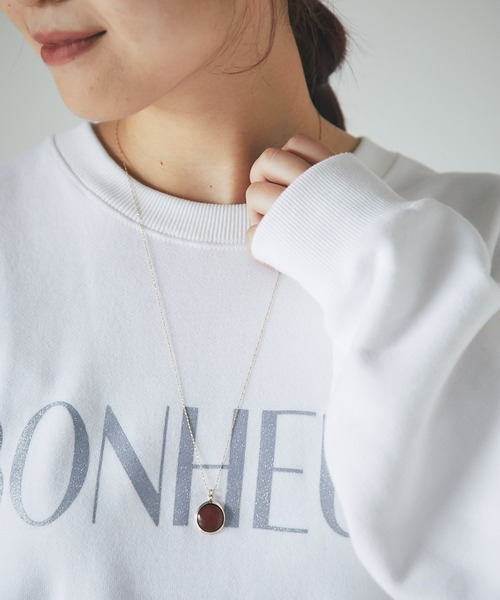 un dix cors（アンディコール）の「クリアボールネックレス（ネックレス・レディース・レッド/ホワイト・FREE）」の18枚目の写真