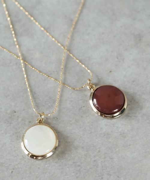 un dix cors（アンディコール）の「クリアボールネックレス（ネックレス・レディース・レッド/ホワイト・FREE）」の20枚目の写真