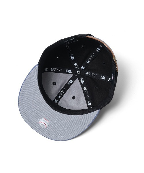 KEBOZ（ケボズ）の「KEBOZ EXCLUSIVE RC9FIFTY STRAPBACK 【BLACK×ZENITH BLUE】（キャップ・メンズ・ブラック・FREE）」の4枚目の写真