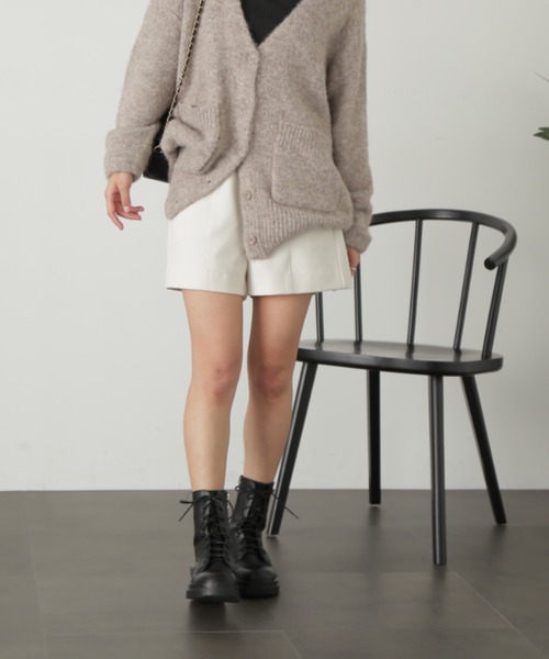 FREE'S MART（フリーズマート）の「ハイウエストショートパンツ（その他パンツ・レディース・キナリ/ダークベージュ/ブラック/グレー/ライトグレー/ダークネイビー・マルチサイズ）」の19枚目の写真